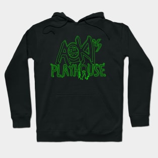 Techno House Music - aokis playhouse green fluo neon edition Hoodie